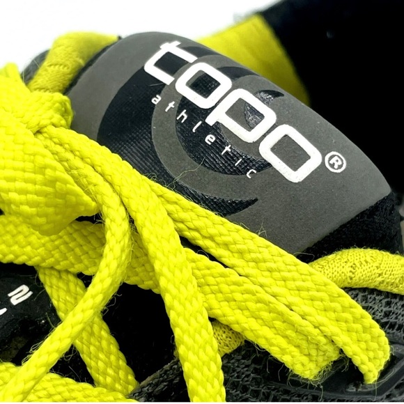 TOPO Athletic Womens Fli Lyte 2 Black Pink Yellow Running Shoes Sneakers Size 10 - Picture 14 of 16